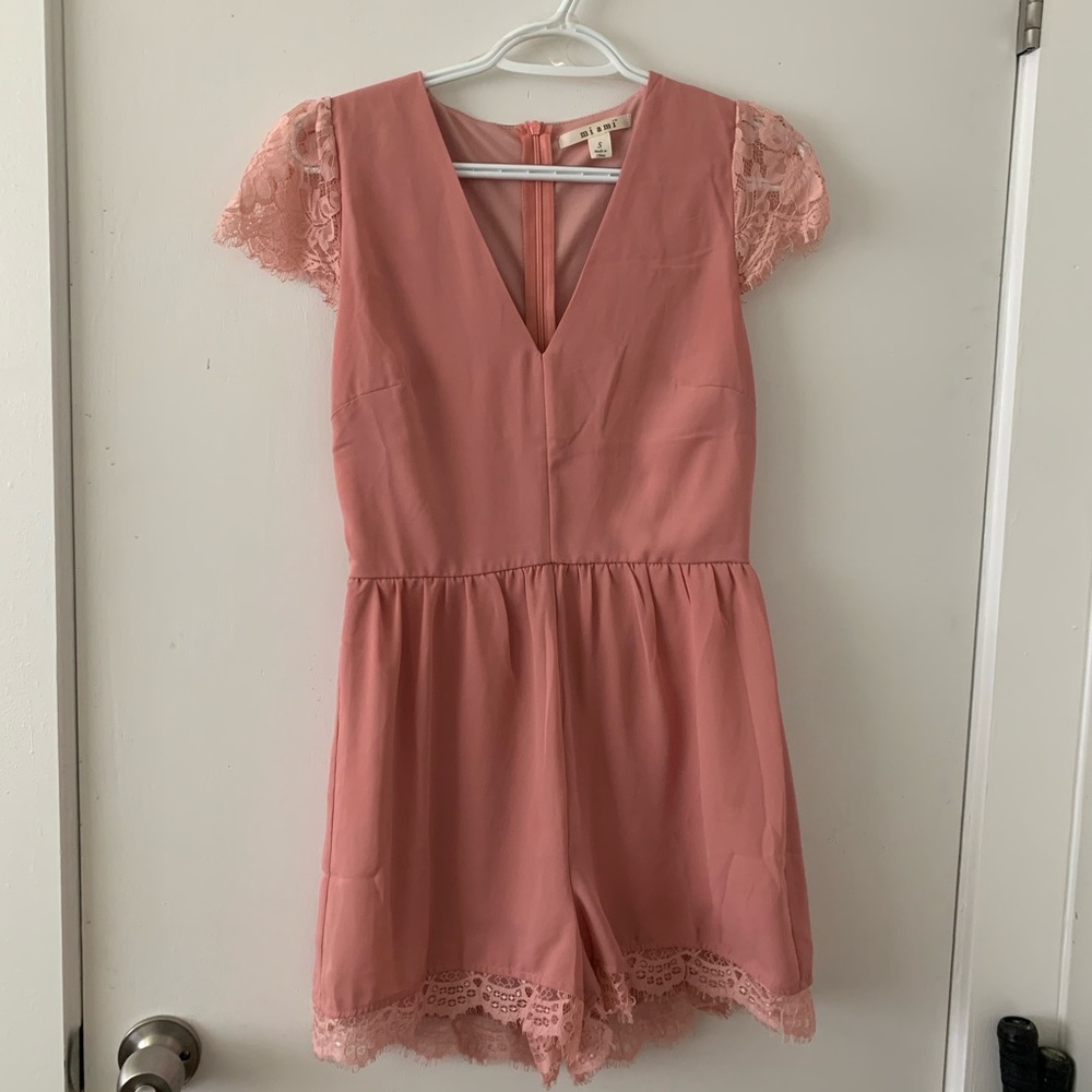 Pink Francesca’s Romper